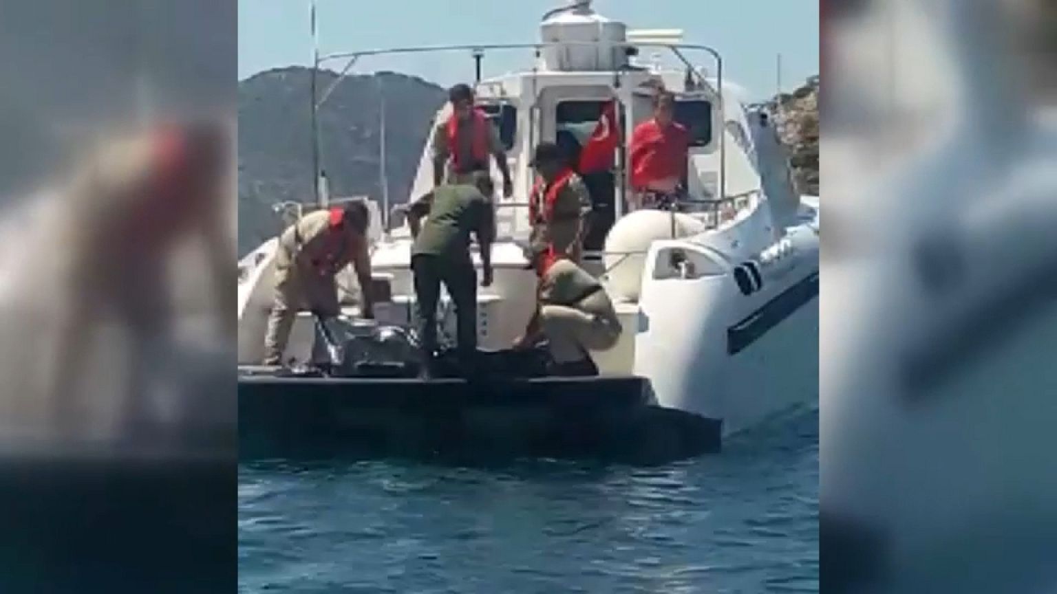 Marmaris'te gezi teknesi battı