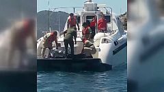 Marmaris'te gezi teknesi battı
