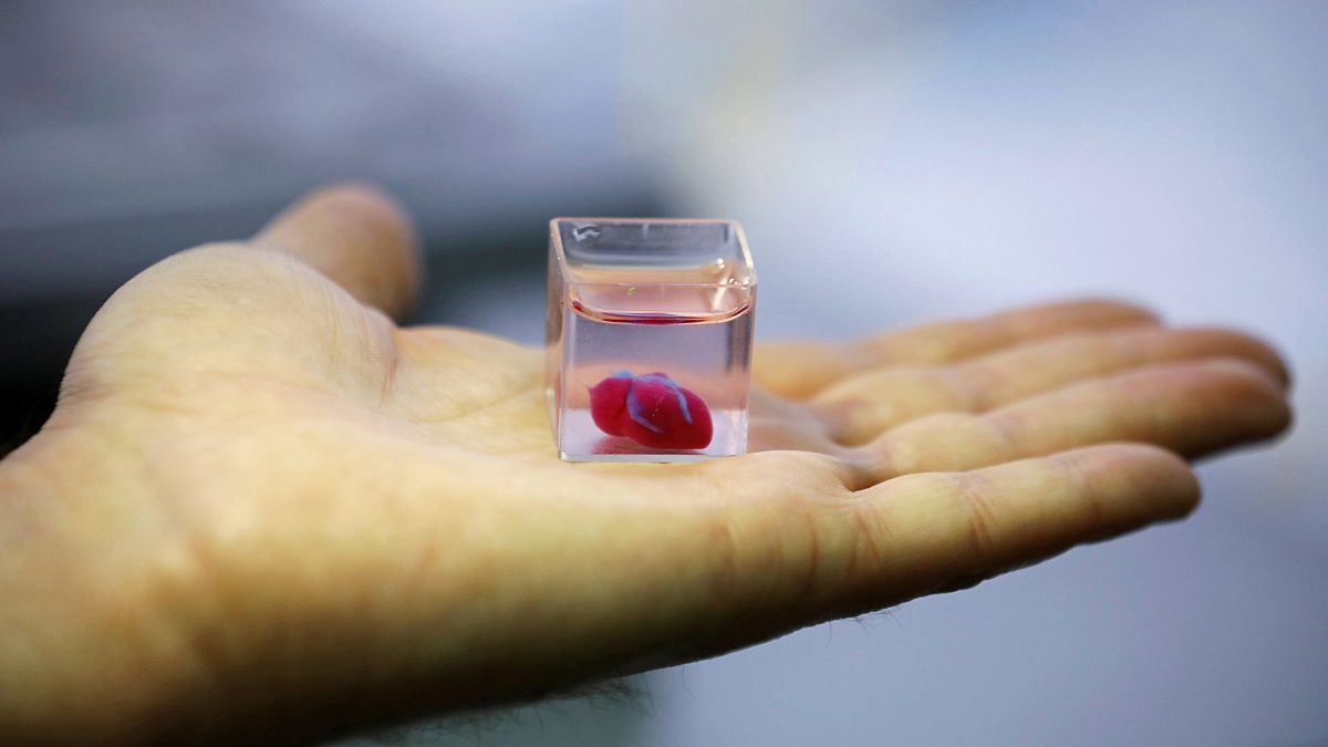 Image: A transparent cup containing what Israeli scientists from Tel Aviv U