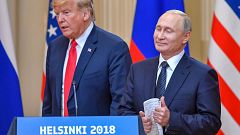 Image: President Donald Trump and Russia's President Vladimir Putin
