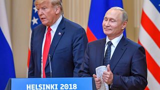 Image: President Donald Trump and Russia's President Vladimir Putin