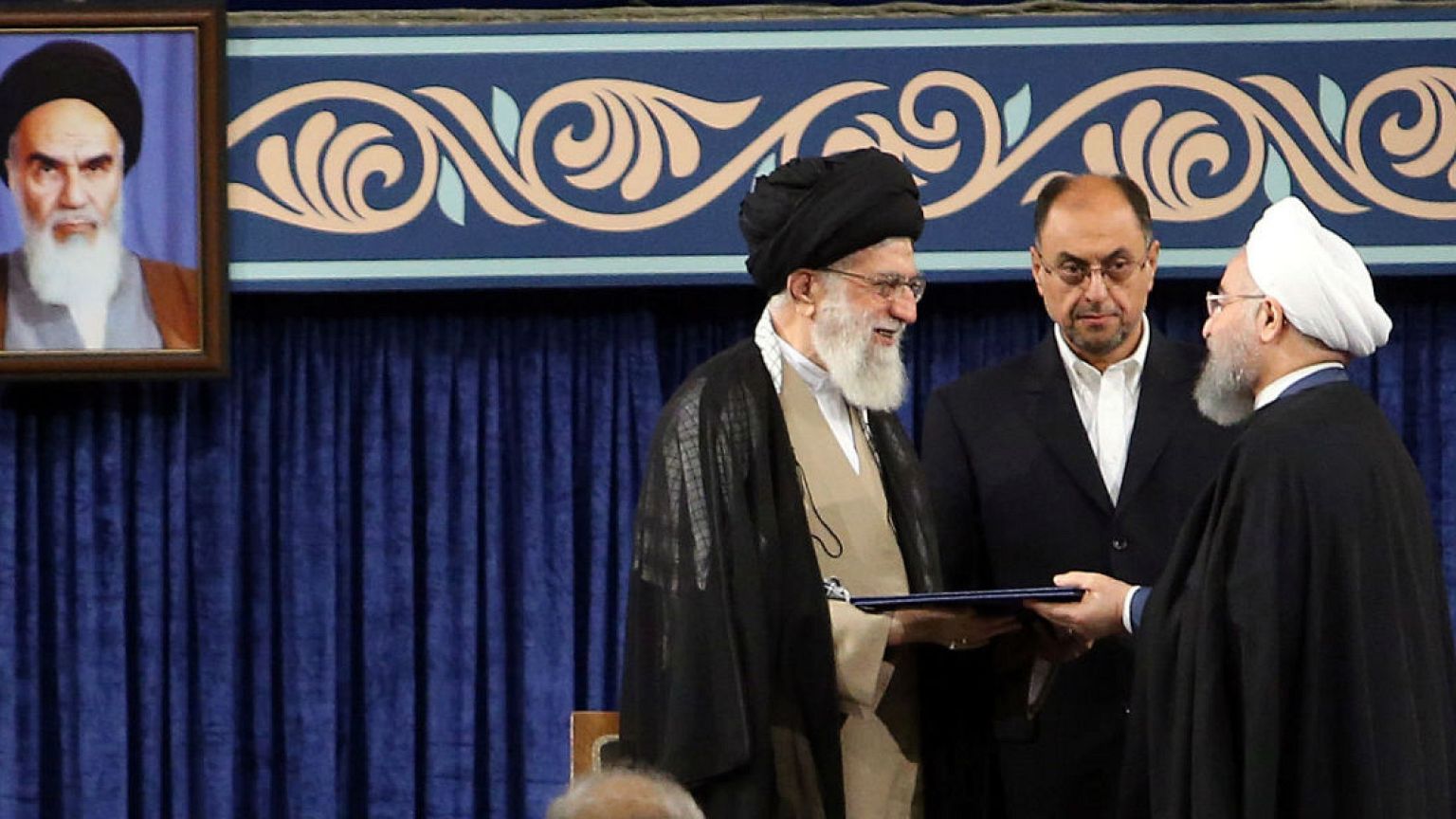 روحانی در مراسم تنفیذ: صدای مردم را بار دیگر شنیده ایم