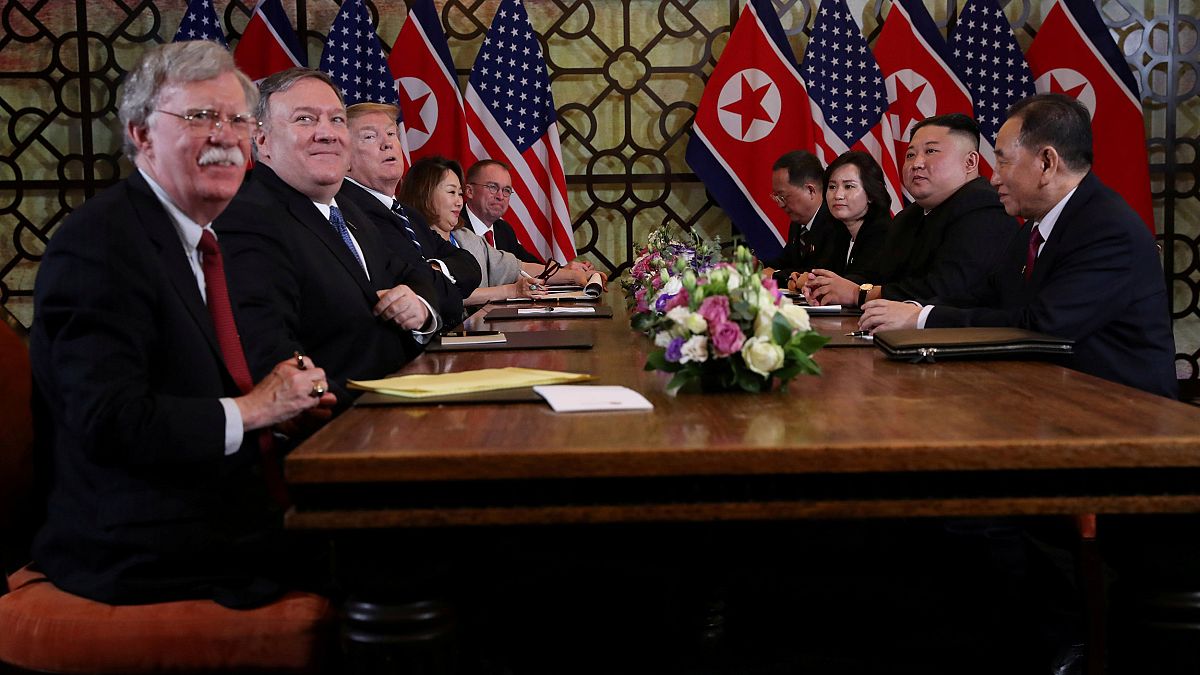 Image: FILE PHOTO: North Korea's leader Kim Jong Un and President Donald Tr