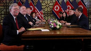 Image: FILE PHOTO: North Korea's leader Kim Jong Un and President Donald Tr