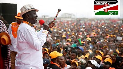 Kenya votes: Confident opposition chief  Odinga reiterates rigging claims