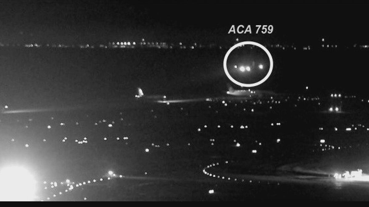New images of Air Canada near miss revealed