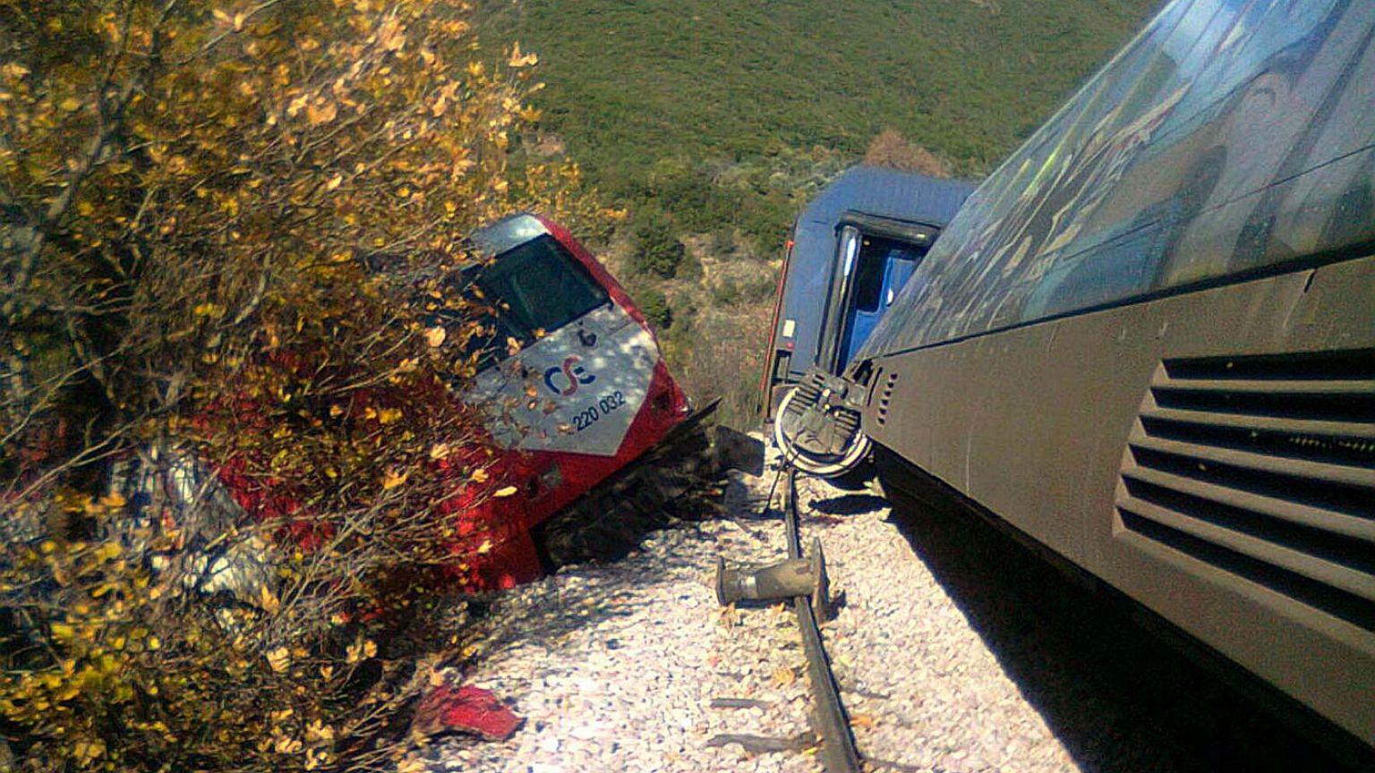 Εκτροχιασμός εμπορικής αμαξοστοιχίας στο Δομοκό
