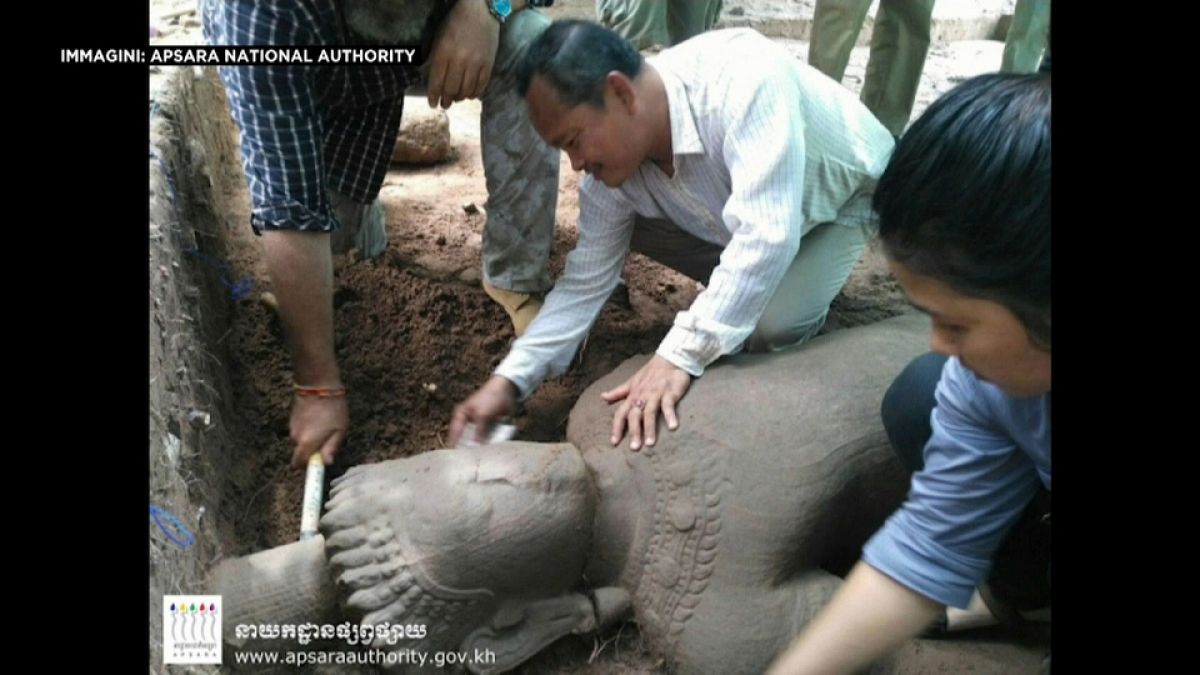 Cambogia: clamoroso ritrovamento ad Angkor