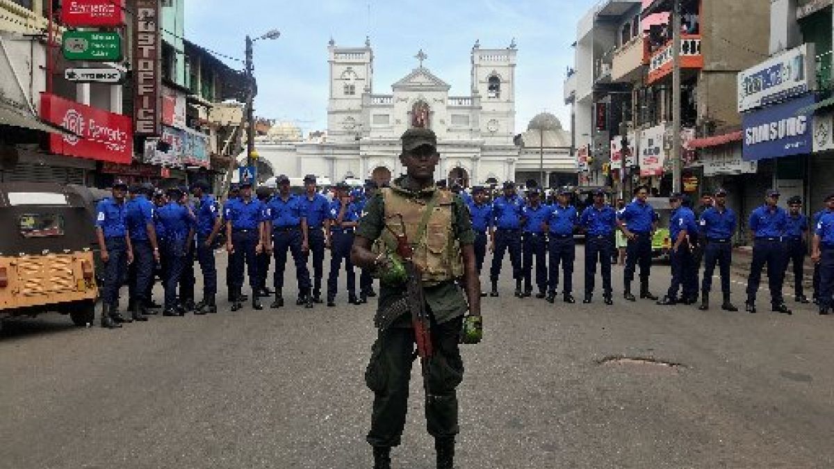 Six blasts hit three churches and three hotels in Sri Lanka