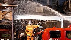 Tokio: Tsukiji-Markt in Flammen