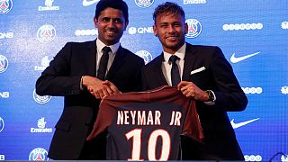 Neymar, presentado con el PSG