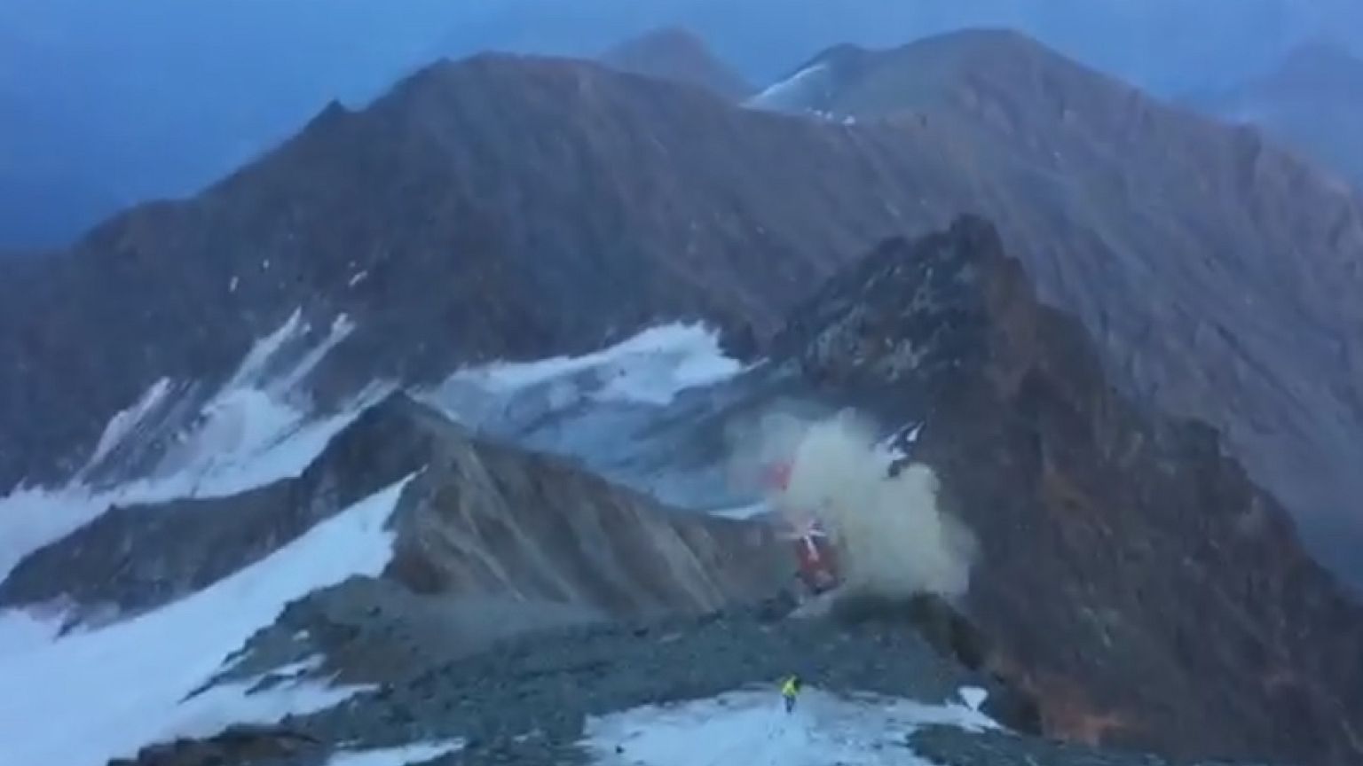 Helikopterbaleset Ausztriában