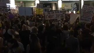 Angry protests in Israel