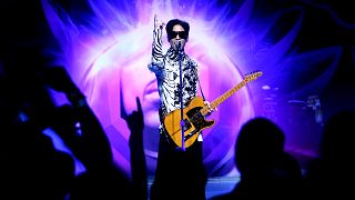 Image: Prince performs at the Nokia Theatre in Los Angeles on March 28, 200