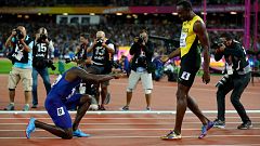 Usain Bolt se despide sin el oro