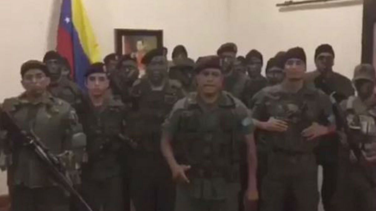 Failed military uprising in Venezuela