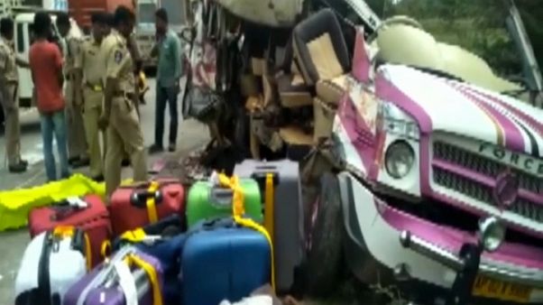 Buscan al responsable del accidente de los cooperantes en la India Buscan al responsable del accidente de los cooperantes en la India