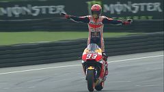Podio español en el circuito de Brno con Ángel Nieto en el recuerdo