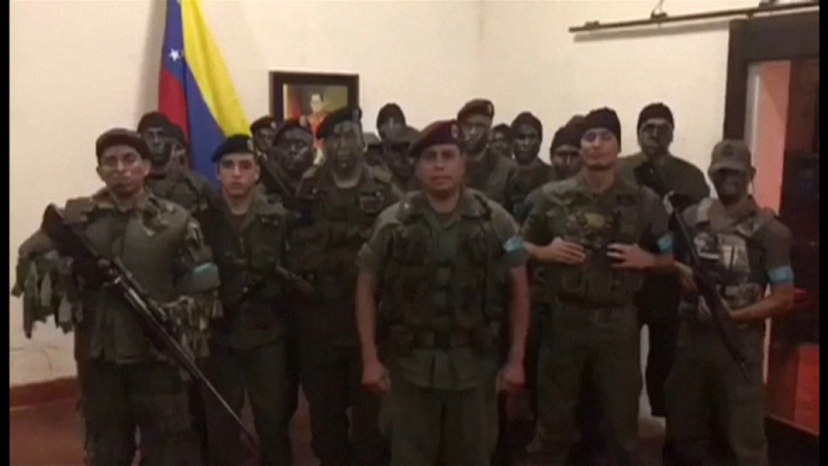 Dos muertos, un herido y ocho detenidos balance del cuartelazo en Venezuela