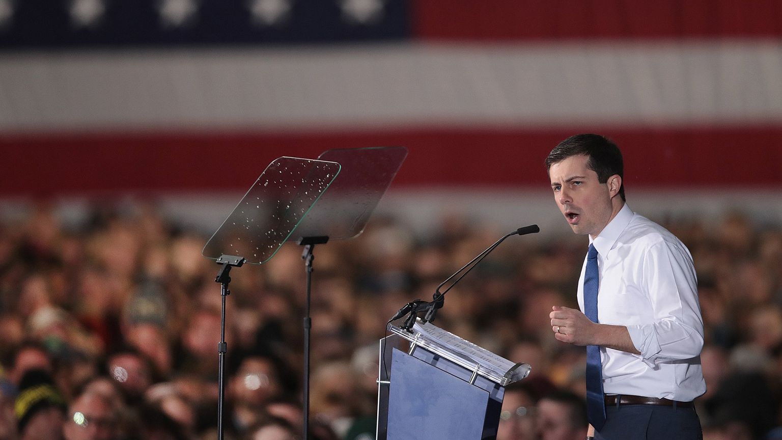 Image: South Bend Mayor Pete Buttigieg Officially Announces Run For The Pre