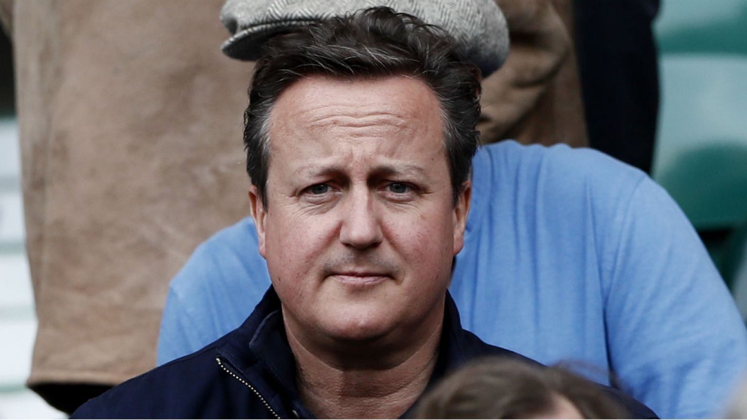 David Cameron pictured with Corbyn supporter at music festival