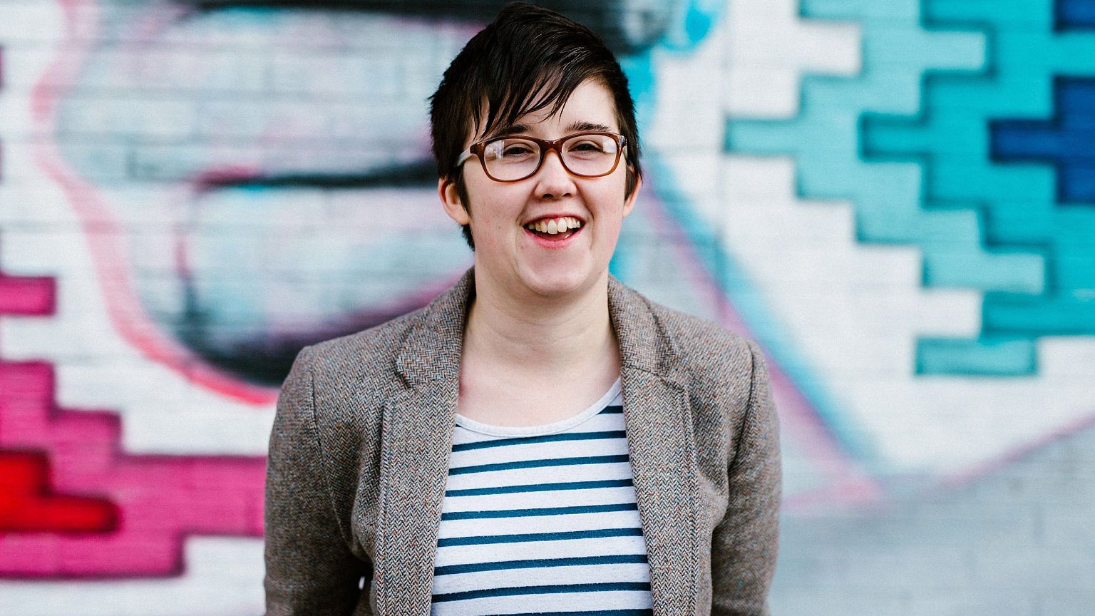 Image: Lyra McKee in 2017