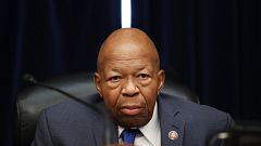 Image: Representative Elijah Cummings arrives to a hearing  in Washington