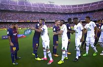 Barcelona oyuncularını uçak kazasında kaybeden Chapecoense'yi ağırladı