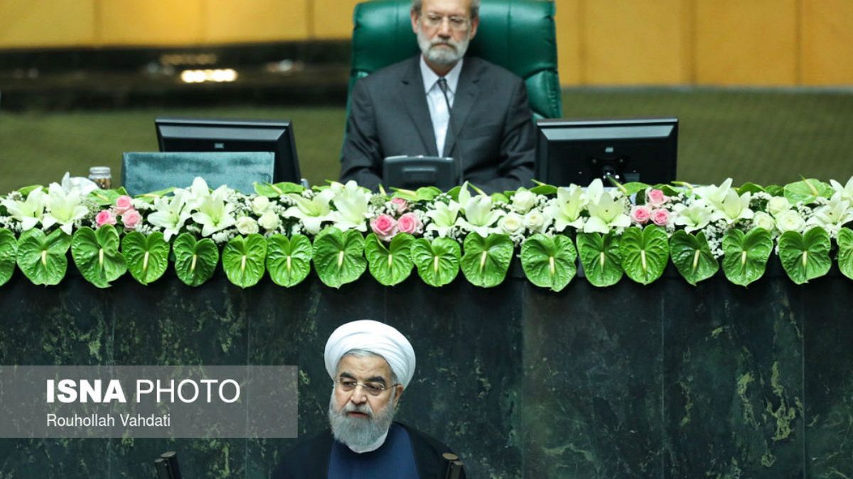 روحانی فهرست کابینه را به مجلس فرستاد
