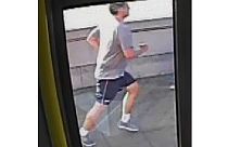 London jogger pushes woman into path of bus