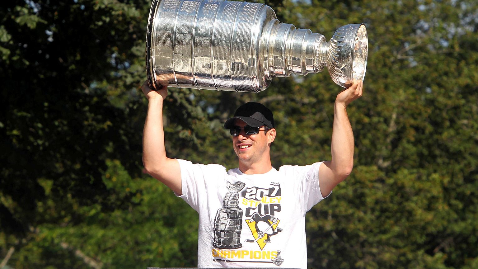 Sidney Crosby parade chez lui