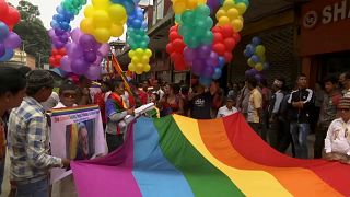 Plus de 500 personnes à la Gay Pride de Katmandou