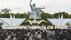 72 Jahre nach der Atombombe: Nagasaki gedenkt der Opfer