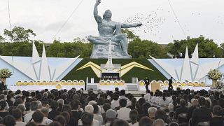 72 Jahre nach der Atombombe: Nagasaki gedenkt der Opfer