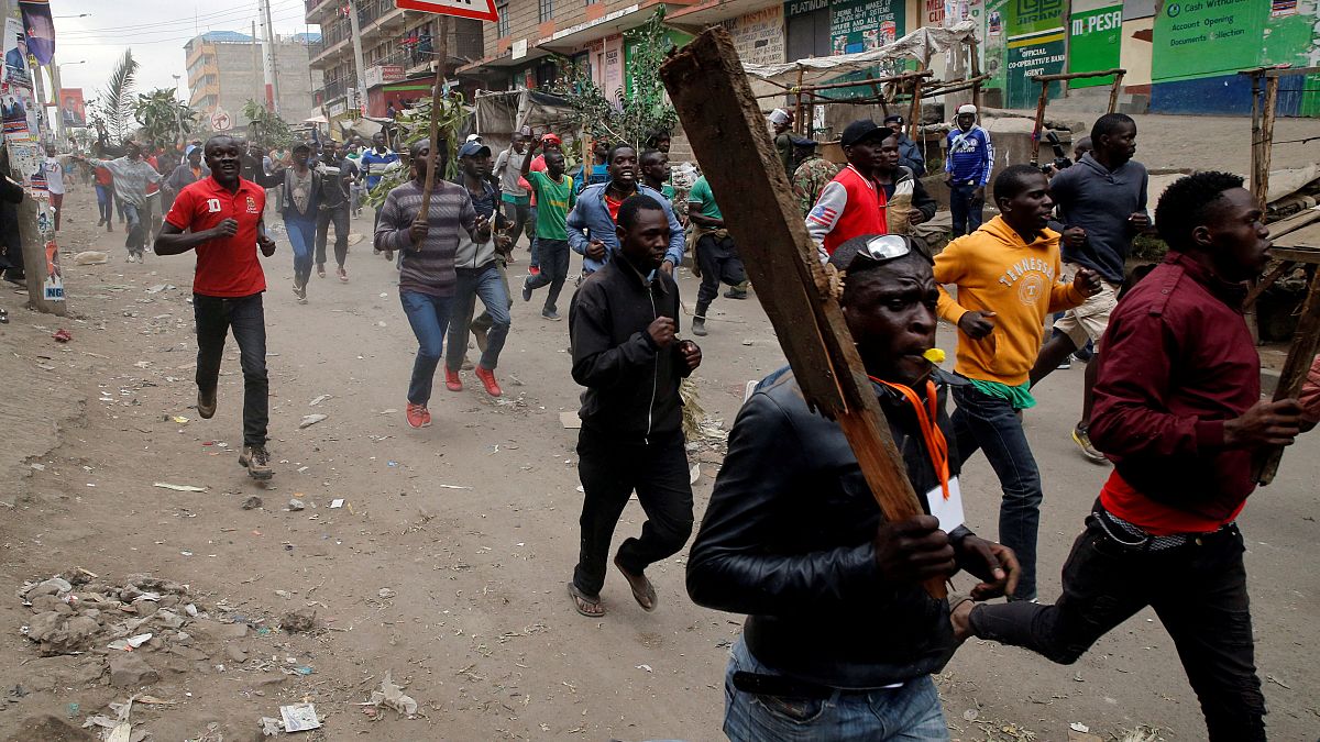 Manifestation d'opposants au Kenya