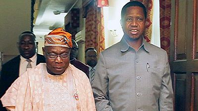 Nigeria's Obasanjo intervenes in Zambian opposition leader's detention
