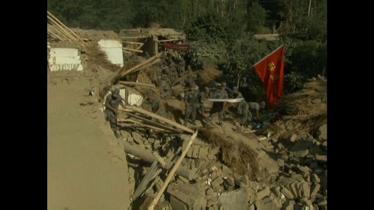 China quake: at least 19 confirmed dead