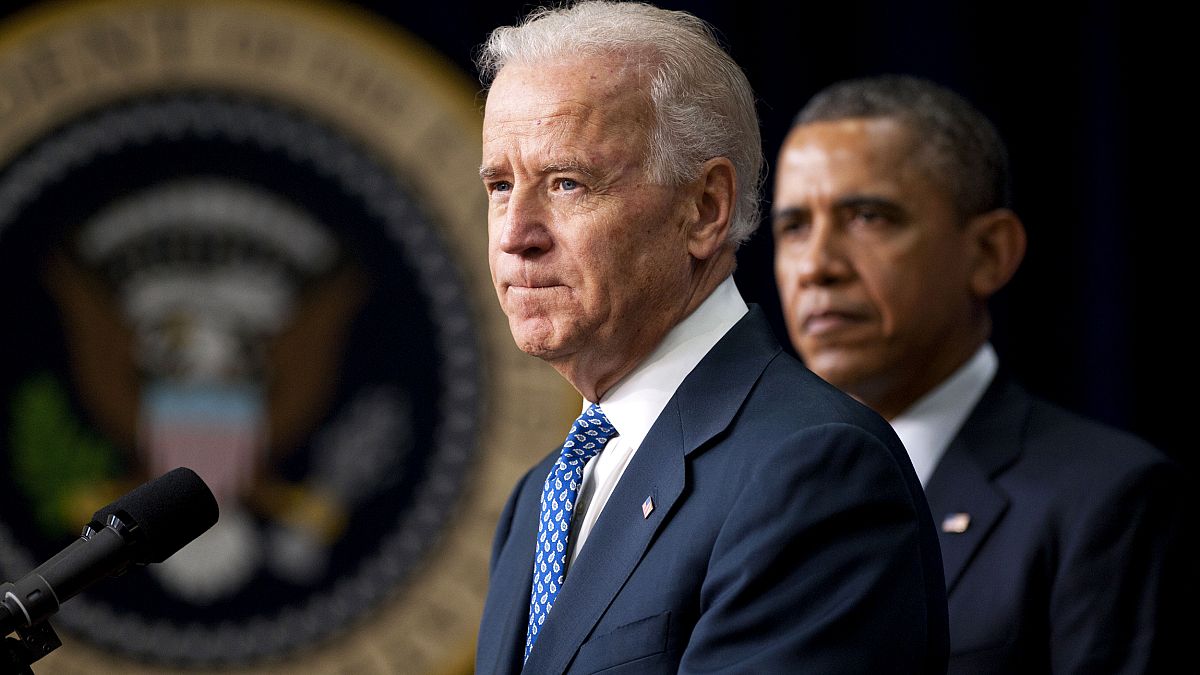 Image: Vice President Joe Biden speaks before President Barack Obama signs 