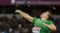 Márton Anita világbajnoki ezüstérmes súlylökésben