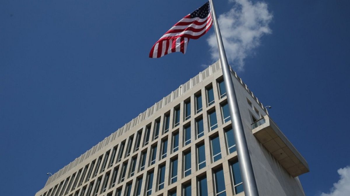 US expels two Cuban diplomats after its embassy staff in Havana are subject to possible "acoustic attack"