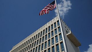 US expels two Cuban diplomats after its embassy staff in Havana are subject to possible "acoustic attack"