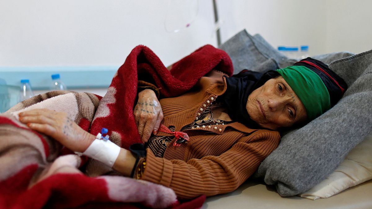 از هر ۱۲۰ یمنی یک نفر مبتلا به وباست