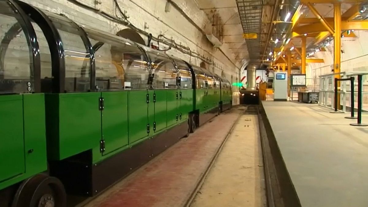 London's 'Mail rail' brought back to life as tourist attraction