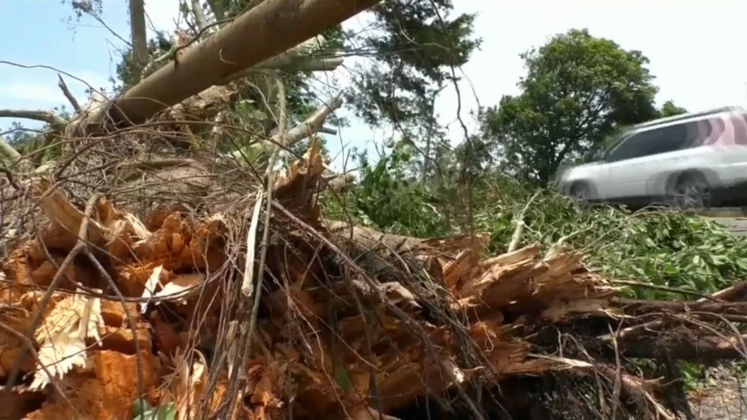 La tormenta tropical Franklin provoca fuertes lluvias