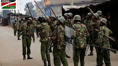Kenyan police take measures against protests ahead of result announcement