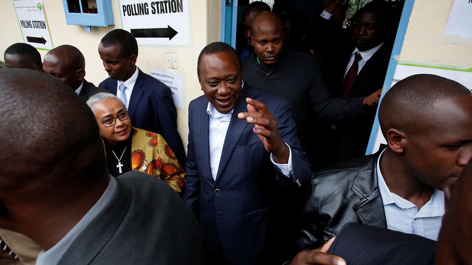 Temor a una ola de violencia en Kenia tras la reelección de Uhuru Kenyatta como presidente