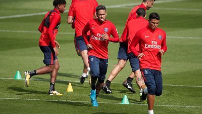 Neymar vor Debüt bei Paris Saint-Germain