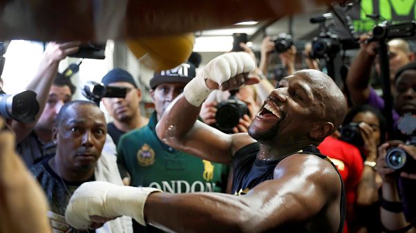 Mayweather pronto para duelo com McGregor Mayweather pronto para duelo com McGregor