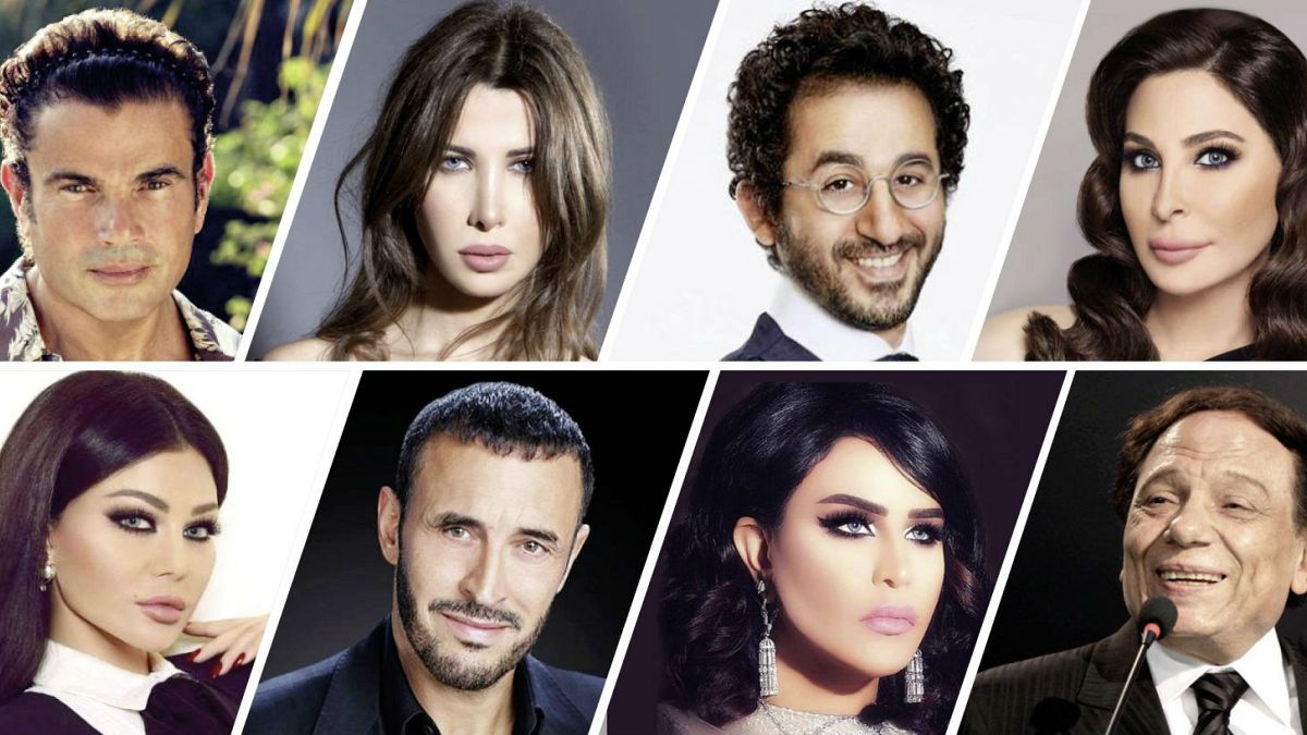 قائمة المشاهير العرب 100