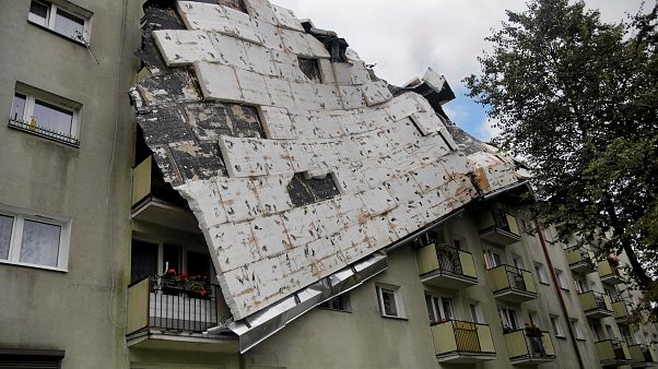 De violents orages font 5 morts en Pologne De violents orages font 5 morts en Pologne